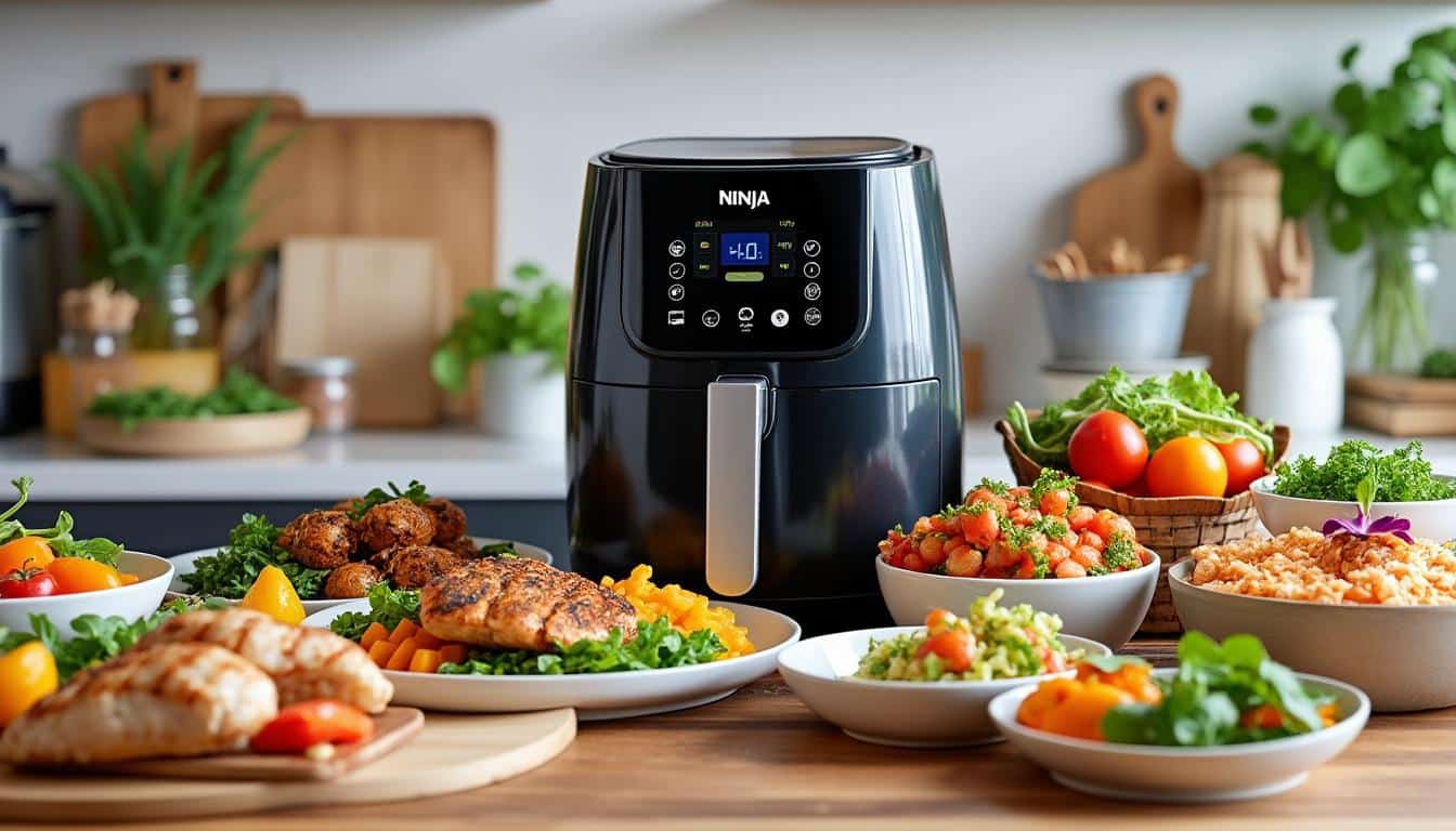 découvrez le batch cooking express pour préparer une semaine de repas savoureux avec votre airfryer ninja, sans sacrifier votre dimanche. gagnez du temps et mangez équilibré facilement !