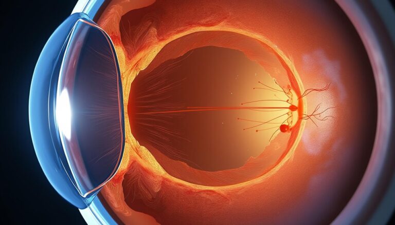 découvrez comment l'évolution du glaucome à angle ouvert entraîne des dégâts irréversibles au nerf optique, affectant progressivement la vision.