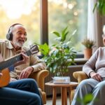 découvrez comment la musicothérapie aide à calmer les agitations comportementales chez les patients atteints de démence, améliorant ainsi leur bien-être et leur qualité de vie.