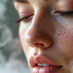 découvrez comment les bains de vapeur chauds aident à dilater les pores obstrués de la zone médiane du visage pour une peau purifiée et éclatante.