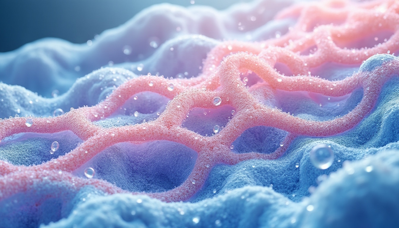 découvrez comment le collagène marin hydrolysé favorise l'amélioration de la densité de la matrice extracellulaire pour une peau plus ferme et revitalisée.