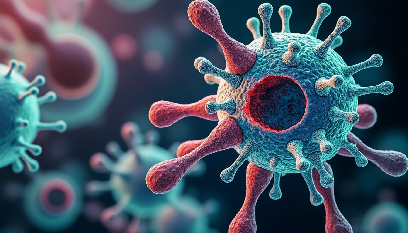 découvrez comment le virus de l'immunodéficience humaine (vih) détruit progressivement les lymphocytes t cd4, affaiblissant le système immunitaire et impactant la santé.