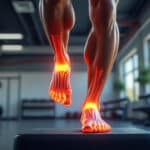 découvrez comment la musculation excentrique favorise la réparation des lésions chroniques des tendons d'achille, améliorant la récupération et réduisant la douleur.