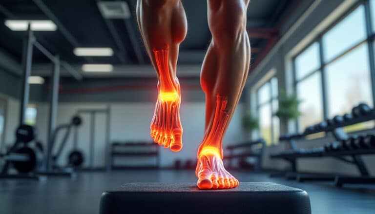 découvrez comment la musculation excentrique favorise la réparation des lésions chroniques des tendons d'achille, améliorant la récupération et réduisant la douleur.