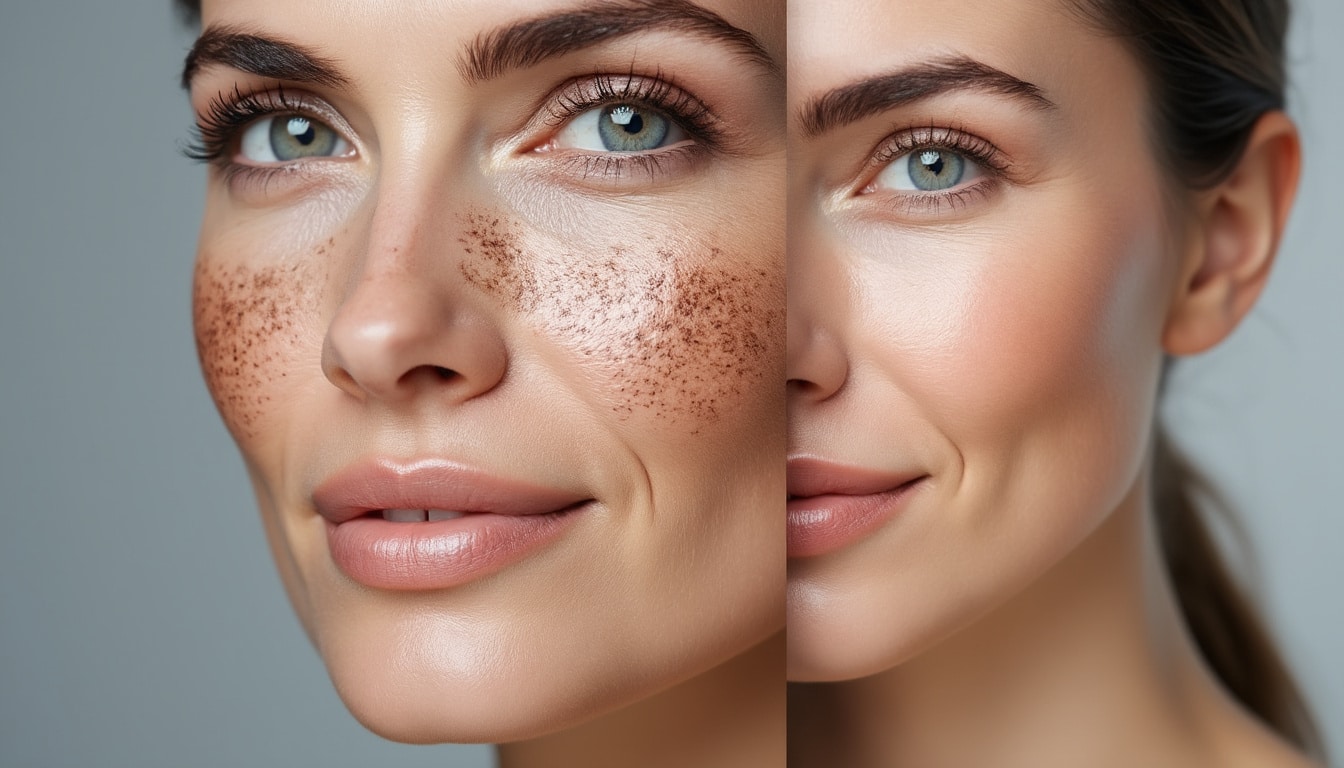 découvrez comment le niacinamide aide à réduire l'hyperpigmentation des taches brunes séniles pour une peau plus uniforme et éclatante.